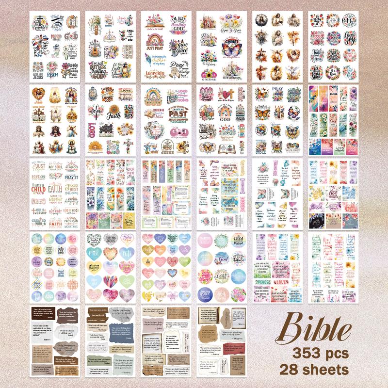 Inspired Sticker Set for Your Faith Journey