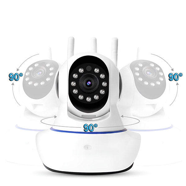 Intelligente Überwachungskamera mit Nachtsicht und WLAN