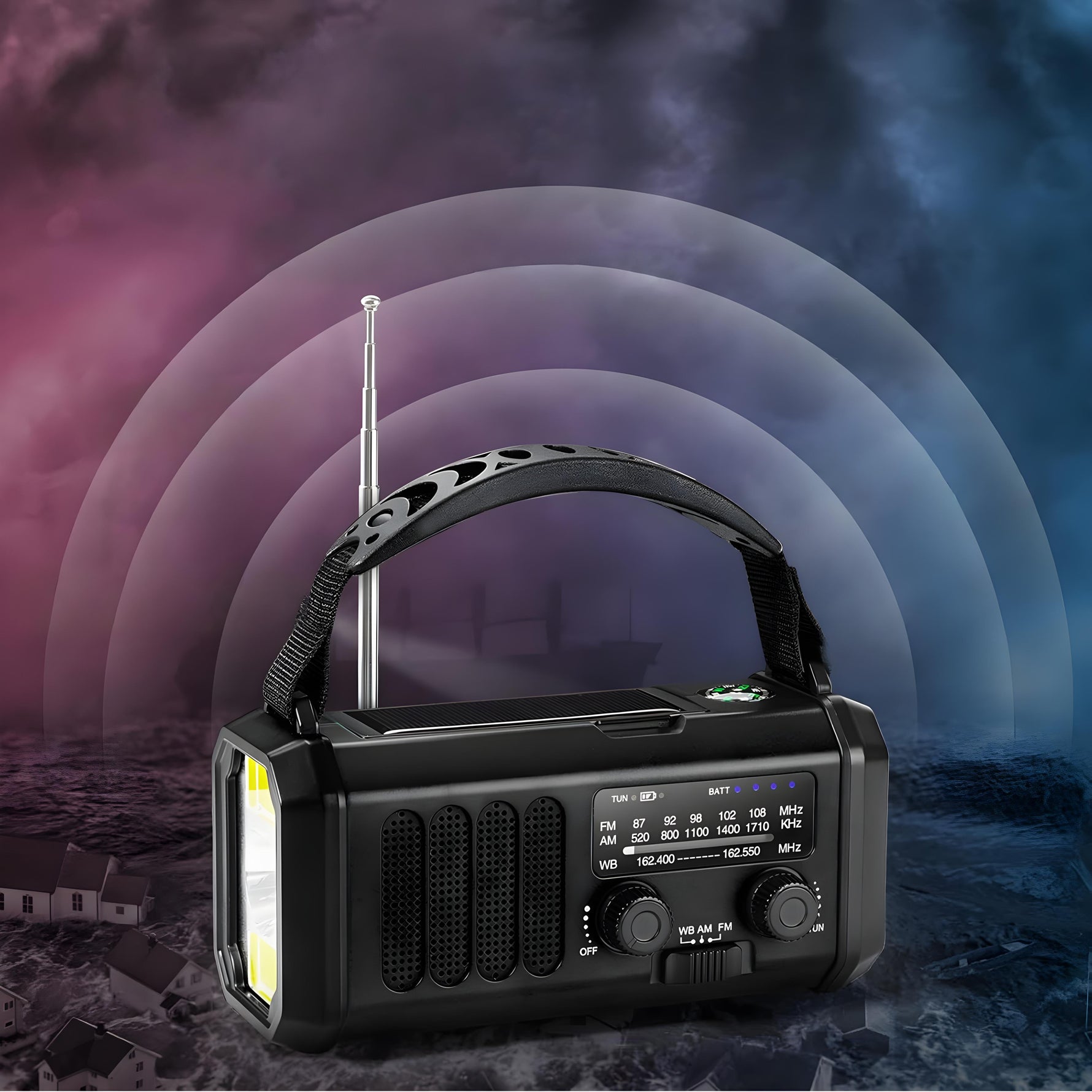 SolarPlus – Notfallradio mit Powerbank und Solartechnologie