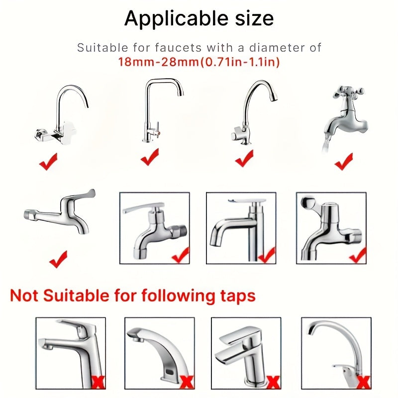 Multifunctional showerhead with flexible hose for household