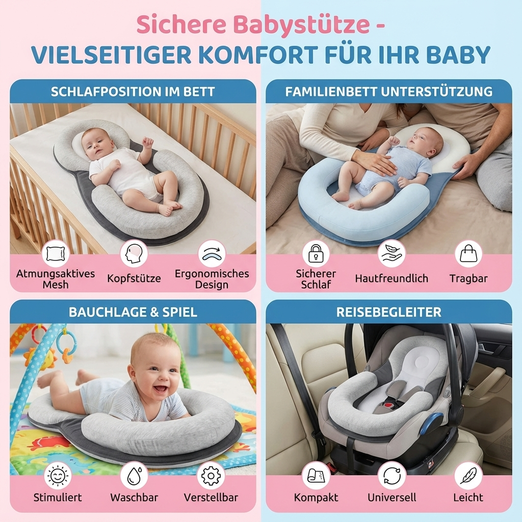 Stabile Unterstützung für Babys