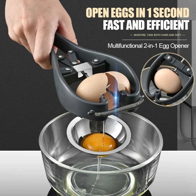 Egg Magic – Breaking eggs quickly, cleanly and efficiently