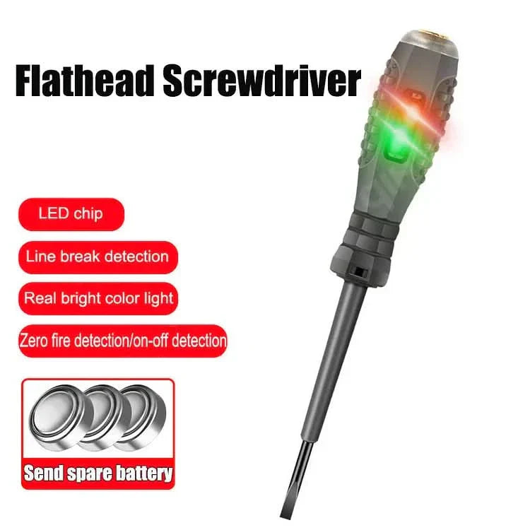2-in-1 Hochdrehmoment Magnet-Schraubendreher mit Stromdetektor