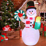 Weihnachtsschmuck – Schneemann oder Weihnachtsbaum mit Beleuchtung