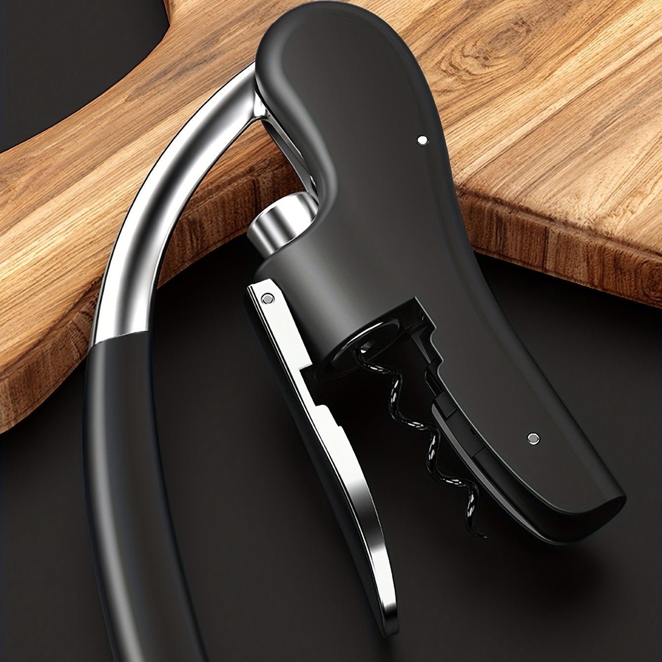 Practical Wine Opener – Effortlessly Open Bottles for Any Occasion