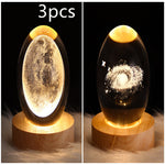 3D Kristalllicht mit LED für eine entspannte Atmosphäre