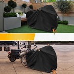 Weatherproof bicycle cover for optimal protection