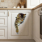 3D Katzenillusion für Ihre Toilette | PurrfectDesign