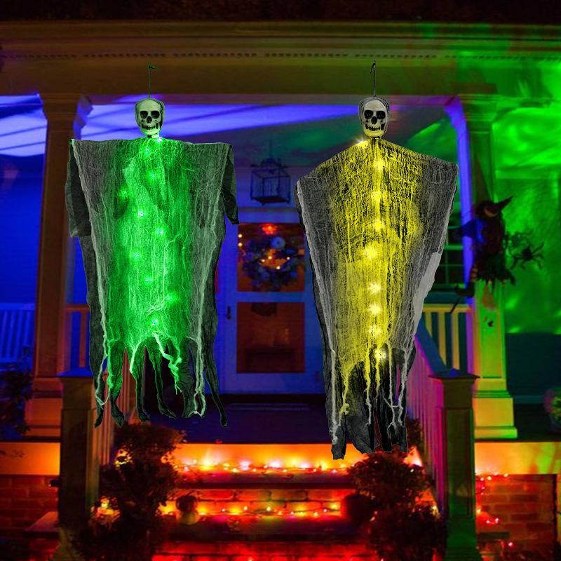 Spuktastische Halloween-Dekoration – Geist 85 cm in verschiedenen Farben