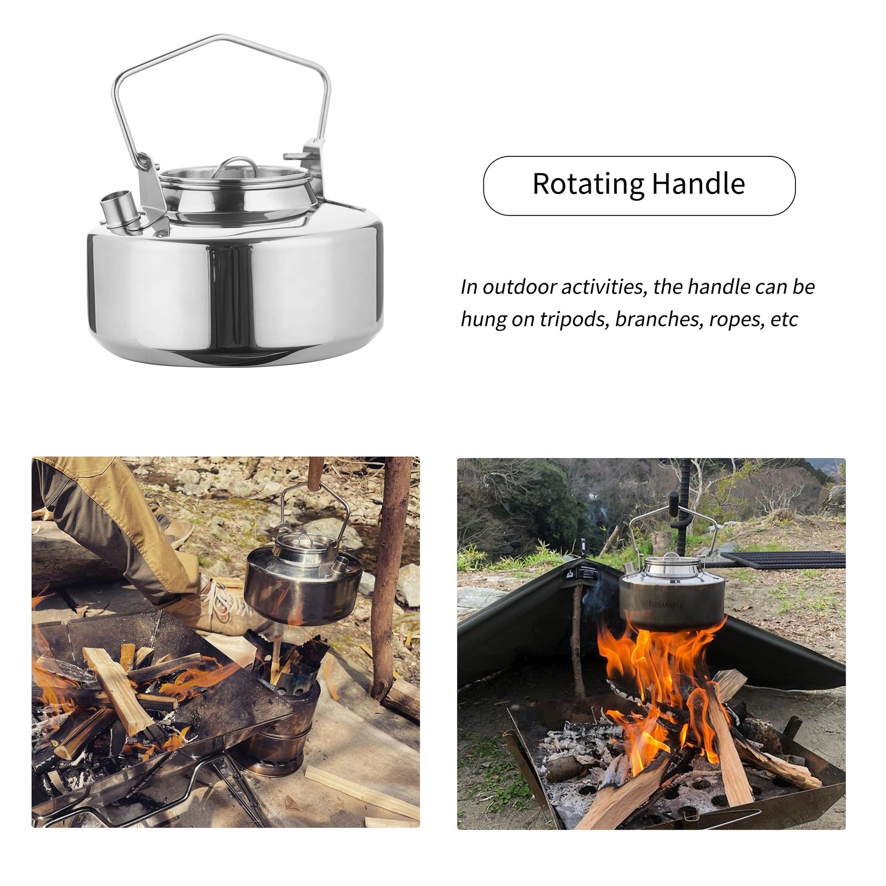 45,6 oz Titan Campingkessel für Rucksackreisen | TrekMate