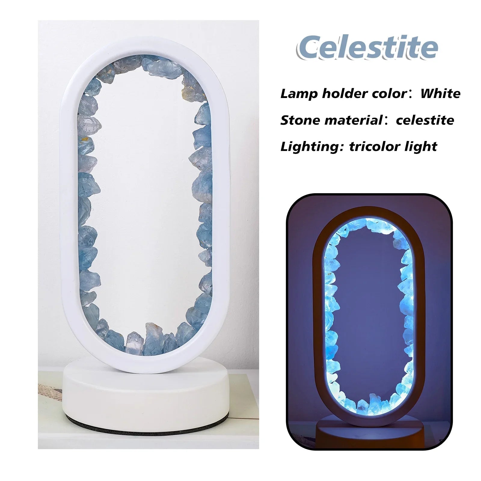 Handgefertigte Amethystlampe für Entspannung und Ruhe – CrystalGlow