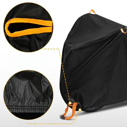 Weatherproof bicycle cover for optimal protection