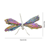 Libelle aus Tourmalin und Kyanit
