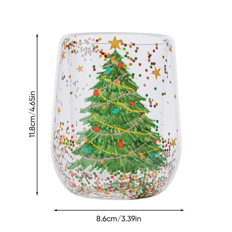 Weihnachtstasse in Baumform