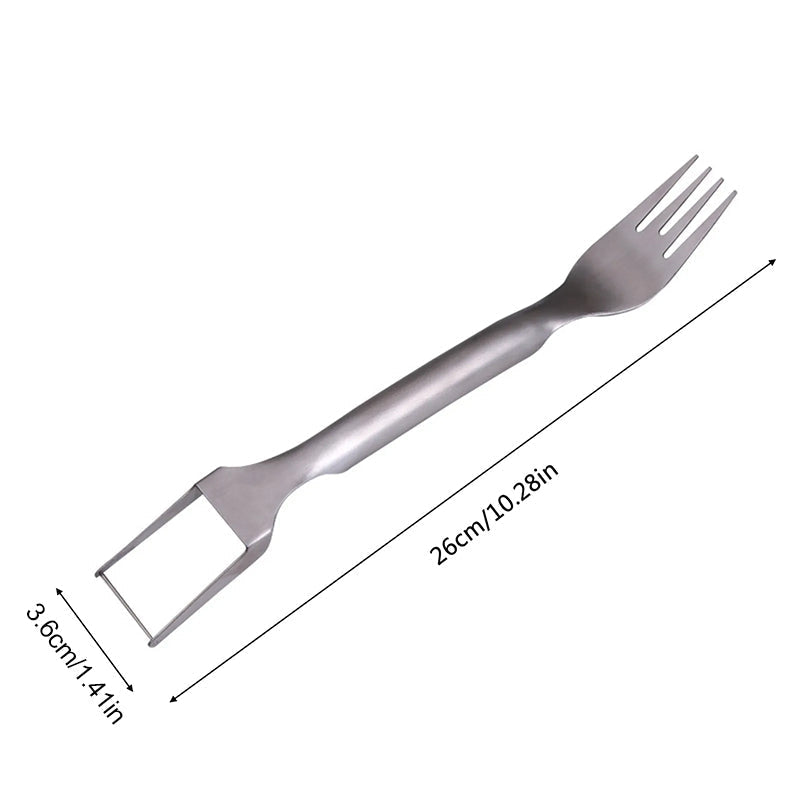2-in-1 Wassermelonen Gabel und Schneider