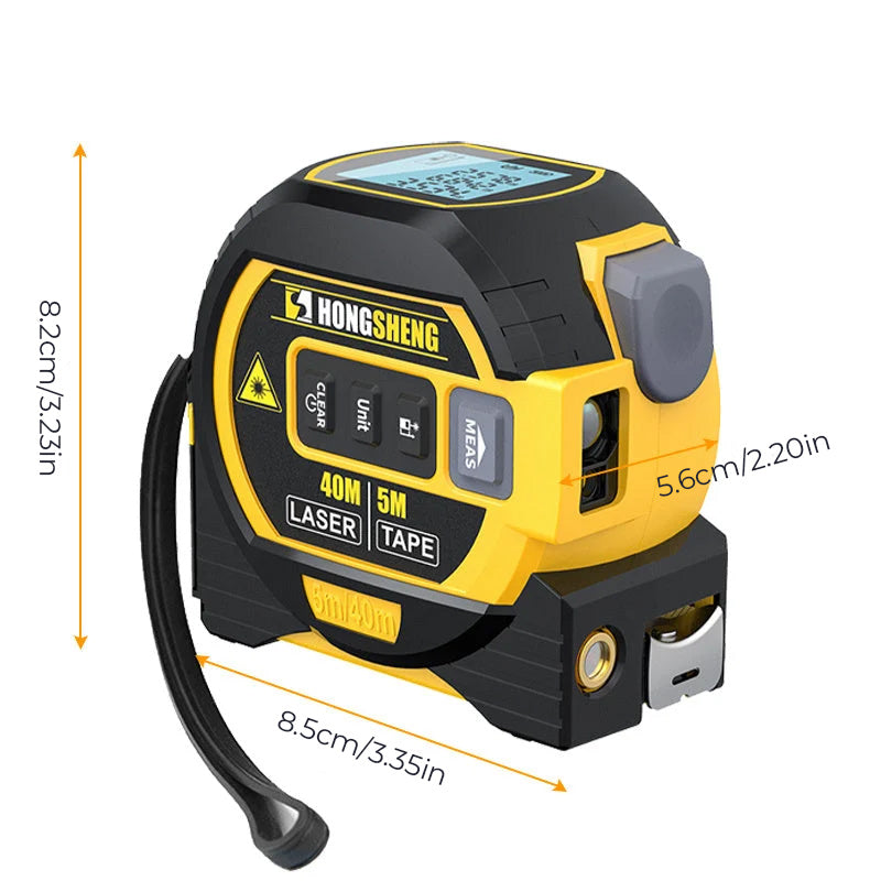 3-in-1 Infrarot-Laser-Messband