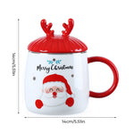 Weihnachtsbecher mit festlichem Design