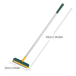 2-in-1 Bodenreinigungsbürste mit Schrubber