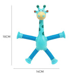 FlexiGiraffe | Das bunte Spielzeug mit Saugnapf für kreative Kinder