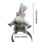 Plüsch-Haarband mit Chef Ratatouille Motiv