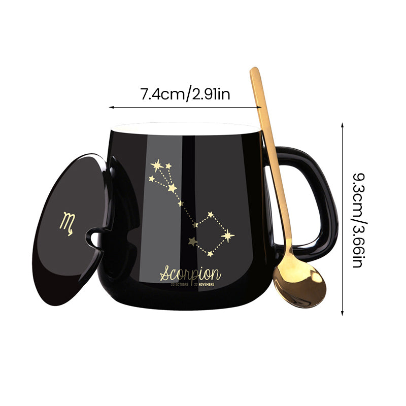 Becher mit Sternenmotiv