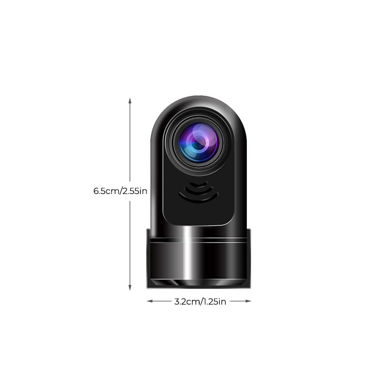 360° Drehbare HD Dashcam für umfassende Sicherheit