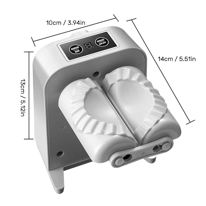 DumplingPro | Electric Dumpling Maker | Automatic Dumpling Maker with USB Charging | 2 Speed Options | For Perfect Dumplings in Seconds