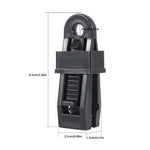 Verstellbarer, robuster Lock-Grip für Planen und Sonnenschutzstoffe