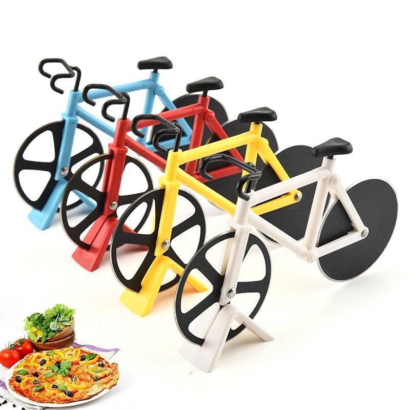Pizzaschneider in Form eines Fahrradreifens – Küchenhelfer