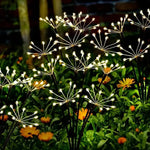 Sonnenblüte Solar-LED-Gartenlampe | Funkelnder Lichteffekt | Wetterfest | 8–12 Stunden Lichtdauer