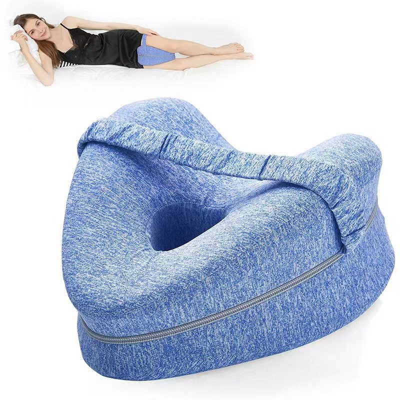Pain-relieving leg rest pillow – For restful sleep