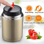 ThermoPro Lunchbox | Stainless Steel Container | 800 ml / 1000 ml | Cooking Without Electricity