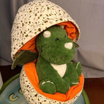 Kuscheliger Dino mit Ei - Klein