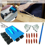 Precision Drills – Perfect 15° holes for strong wood joints