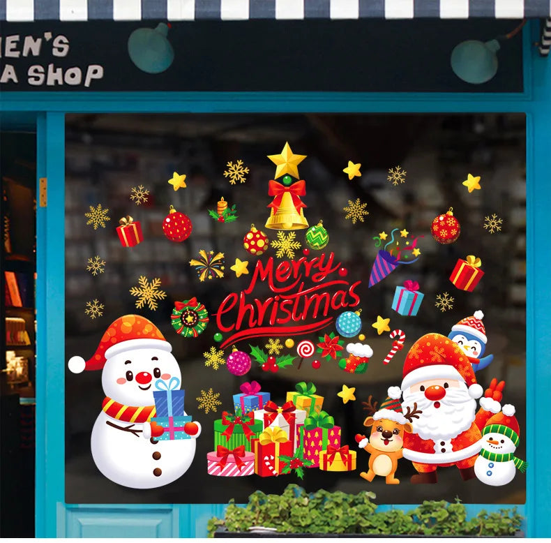 Winter Magic | 137-piece window decoration set with snowflakes
