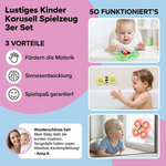 Kinder Spielzeug Karussell Set mit 3 Teilen