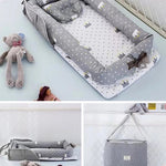 Faltbares Babybett mit Kissen – Tragbares Design für unterwegs