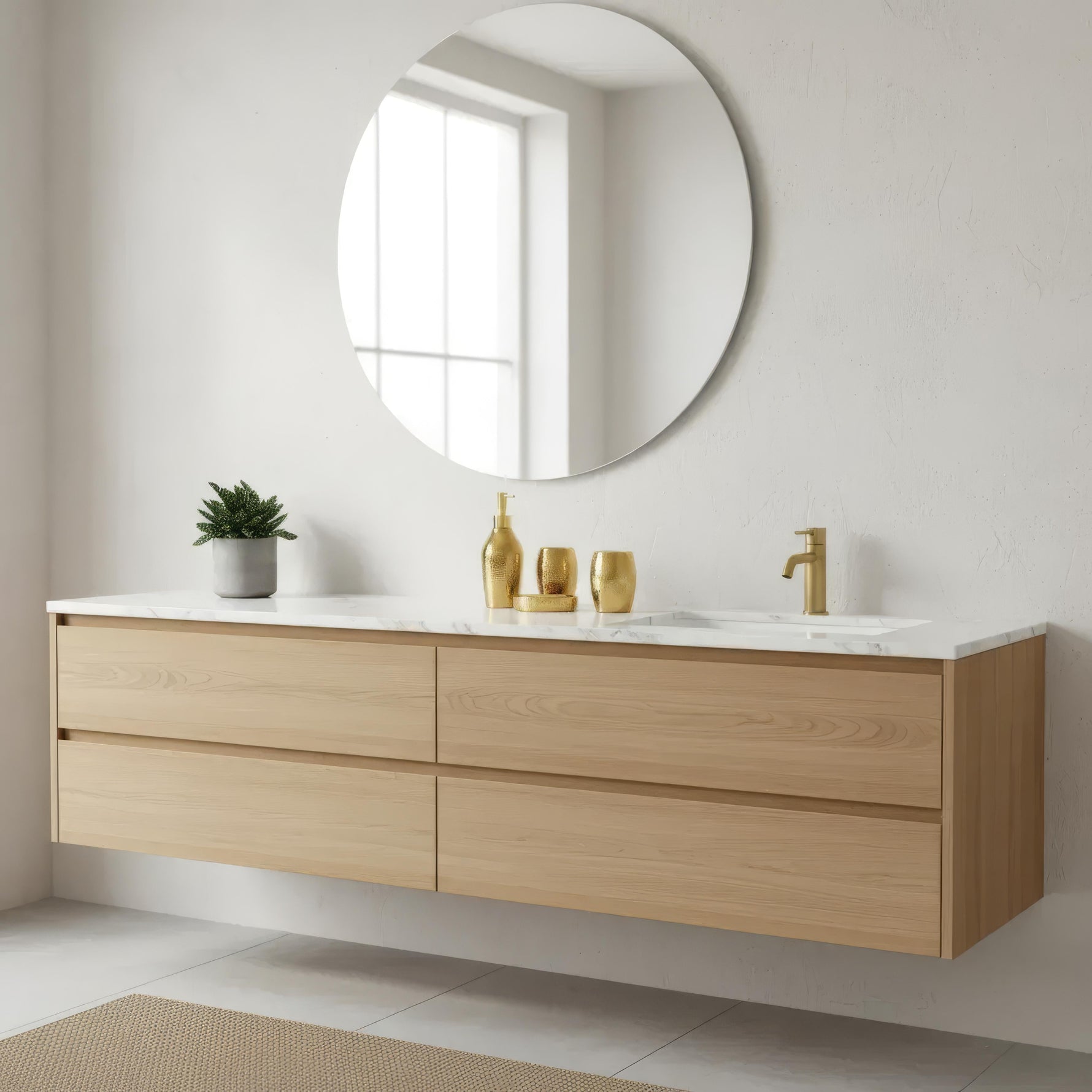 Stylish 5-Piece Ceramic Bathroom Accessory Set