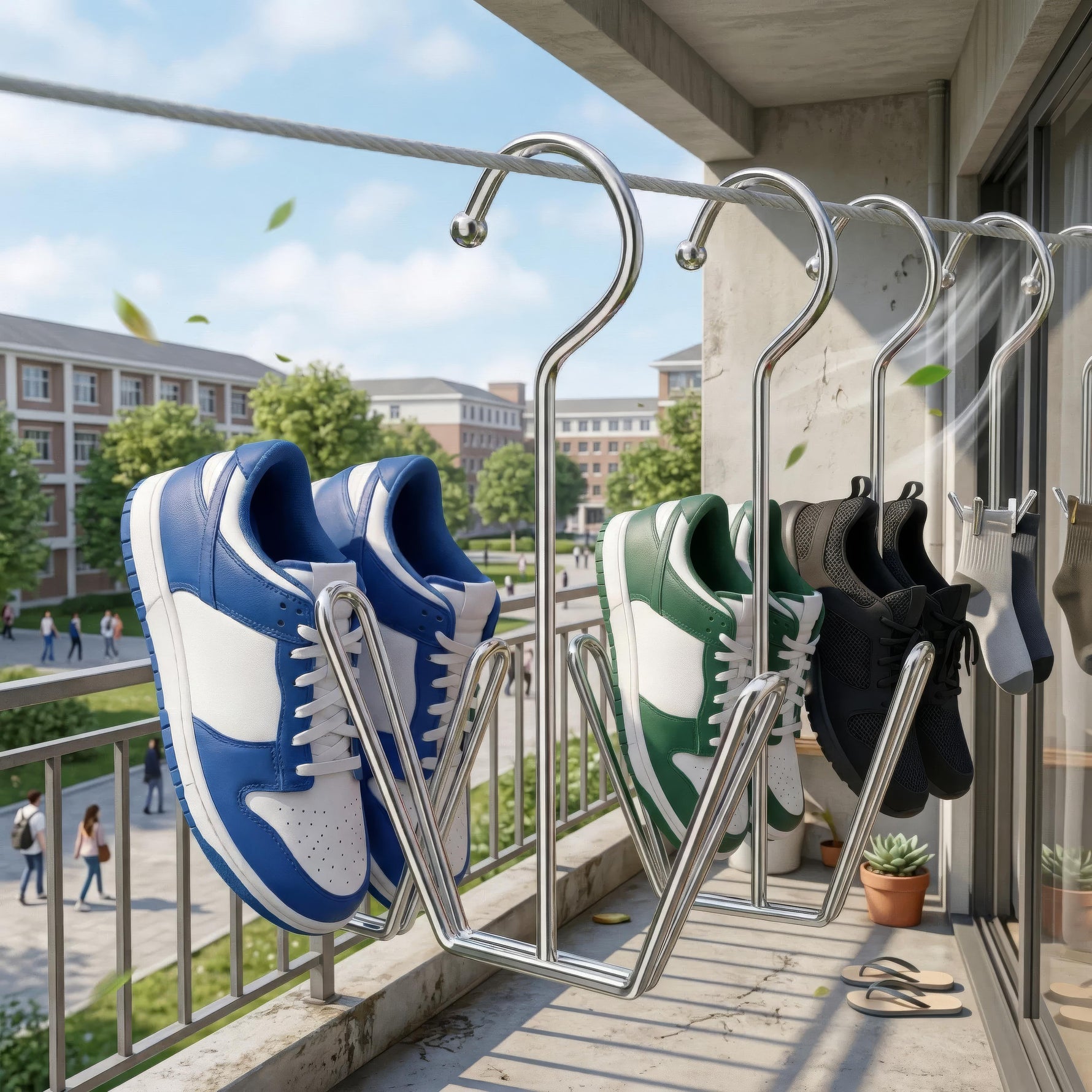 ShoeGuard – Schuhaufhänger 4er-Set für perfekte Ordnung