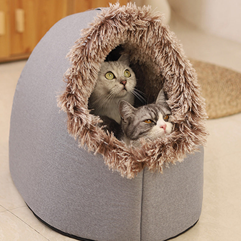 Thermal Cave Bed for Pets | Cozy Retreat