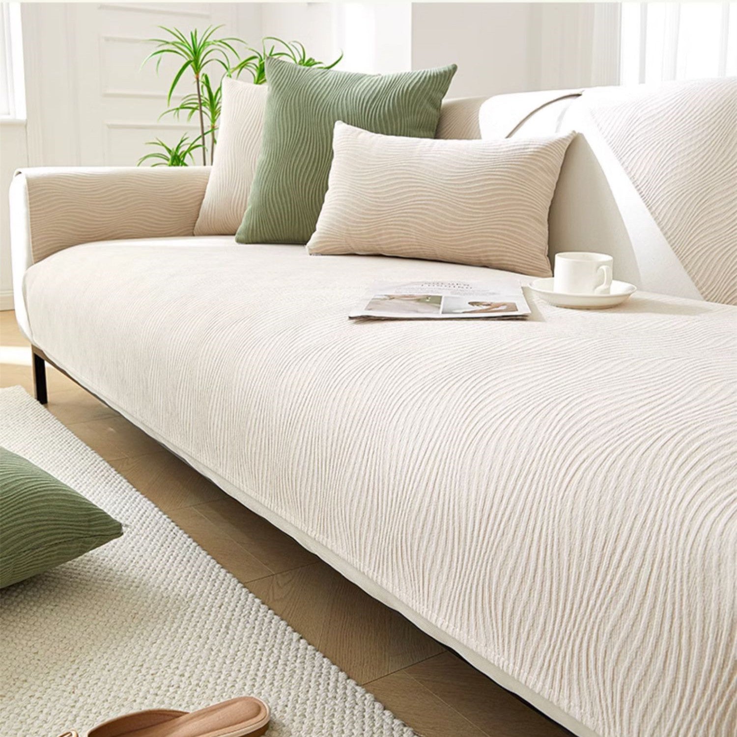 Stylish Chenille Sofa Covers for a Fresh Ambiance
