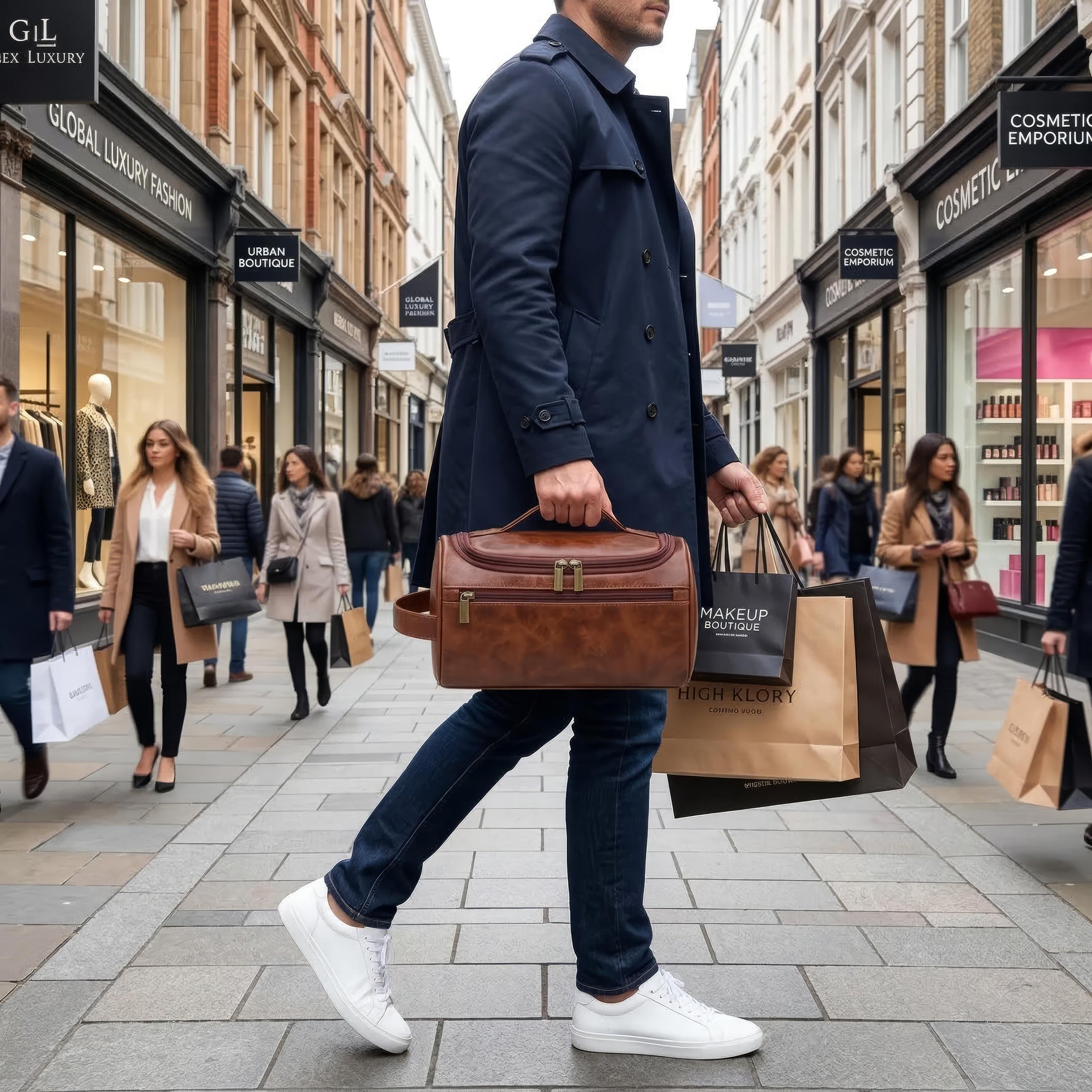 ReiseSmart – Elegant Toiletry Bag for Perfect Organization