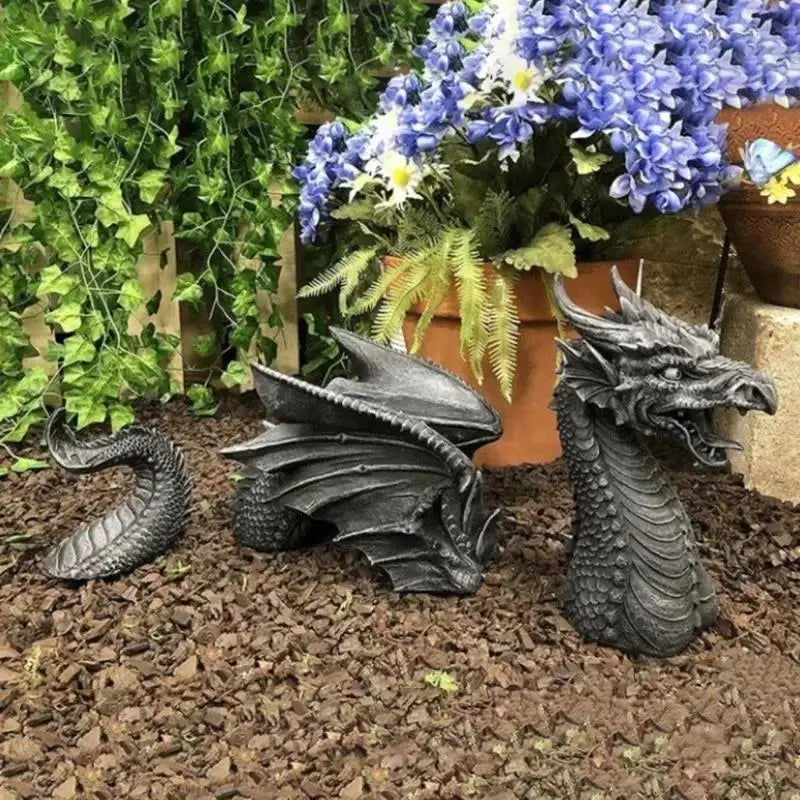 Mystical Dragon Magic for Your Garden | Whimsical Sculpture