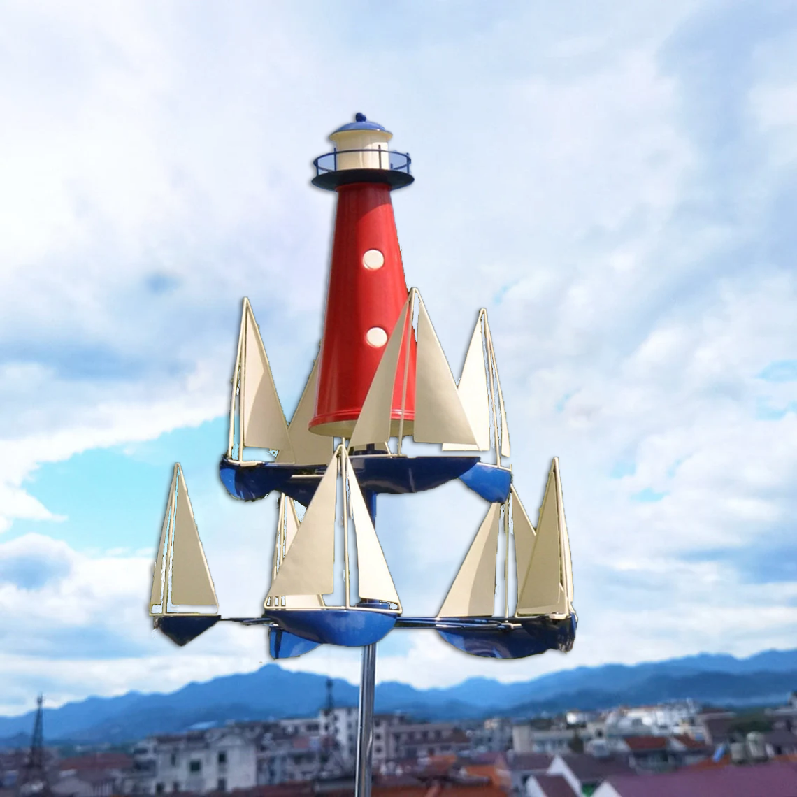 Luftige Kunst: Windspiel für Garten und Terrasse