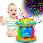 Kinderkarussell mit musikalischen Funktionen für Spielzeug