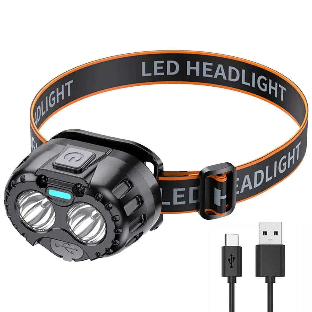 Nachtlicht Pro LED-Stirnlampe mit Bewegungssteuerung | USB-C | IPX4