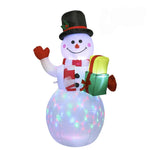 Weihnachtsschmuck – Schneemann oder Weihnachtsbaum mit Beleuchtung