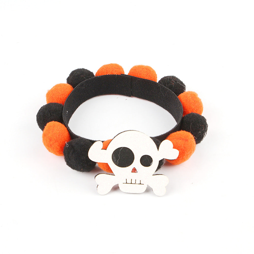 Frohes Halloween-Halsband für Haustiere – Verstellbar für Hunde und Katzen