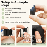 Sicherer Motorrad GPS-Tracker ohne Abonnement