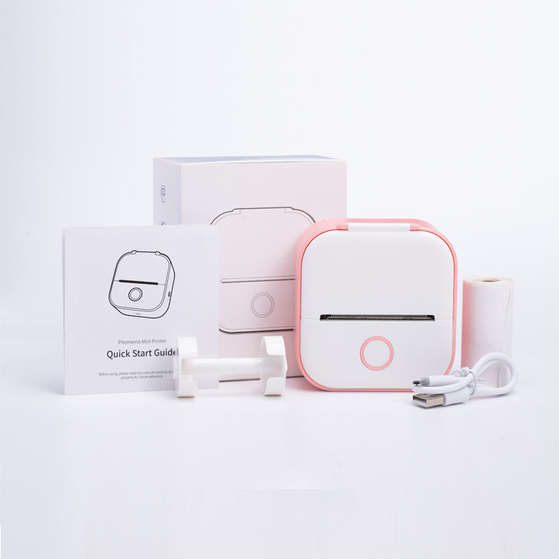 Kabelloser Mini-Drucker für unterwegs